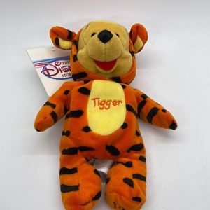 Vtg Pooh as Tigger NWT 8” mini beanie